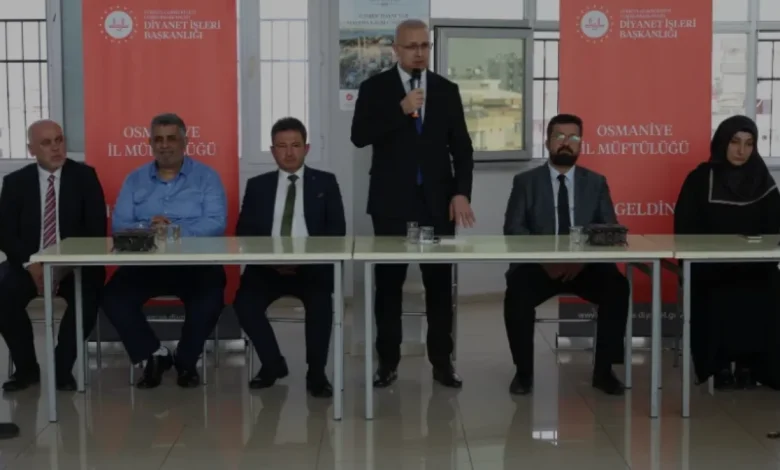 Osmaniye İl Müftülüğünde Camiler ve Din Görevlileri Haftası Buluşması