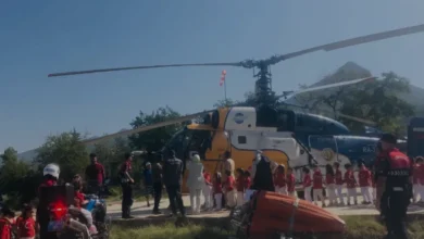 Osmaniye Korkut Ata Üniversitesi öğrencileri yangın helikopterini inceledi