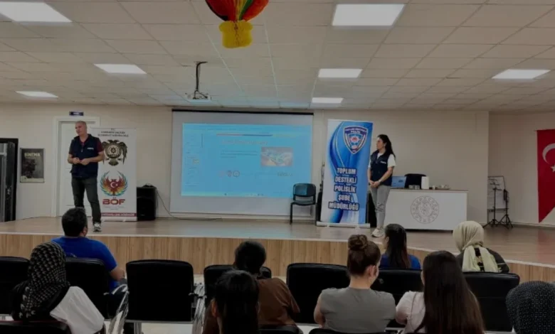 Osmaniye KYK Yurdunda Öğrencilere Güvenlik Eğitimi Verildi