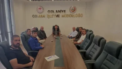 Osmaniye Orman İşletme Müdürlüğünden Arıcılara Yangın Eğitimi