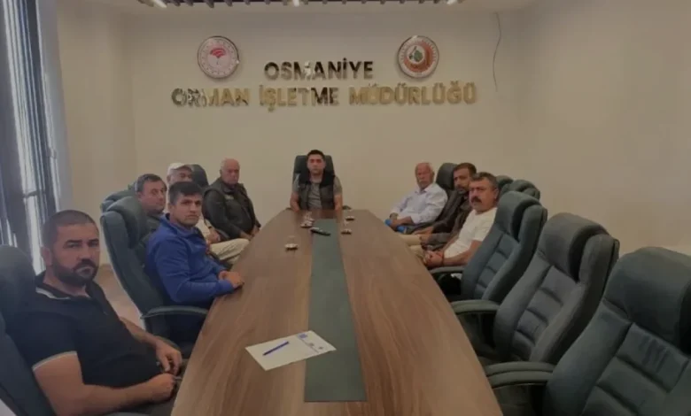 Osmaniye Orman İşletme Müdürlüğünden Arıcılara Yangın Eğitimi