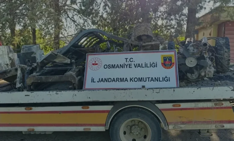 Osmaniye'de çalınan forklift soruşturmasında 3 kişi tutuklandı