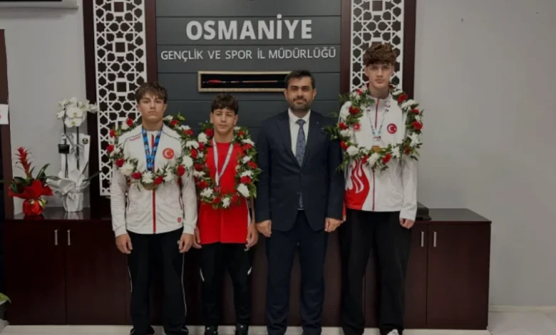 Osmaniyeli sporcular uluslararası şampiyonalardan madalyalarla döndü
