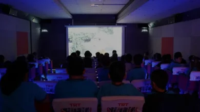 TRT Mobil Sinema Tırı Isparta'da Çocuklarla Buluştu