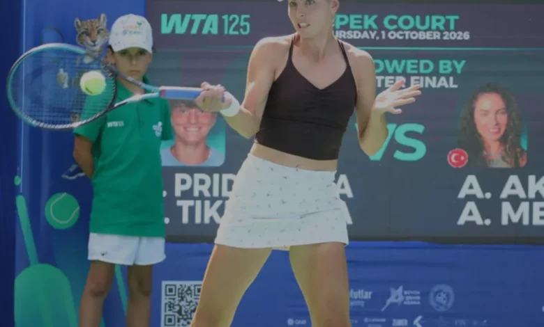 WTA 125 Adana Open Turnuvasında Yarı Finalistler Belli Oldu