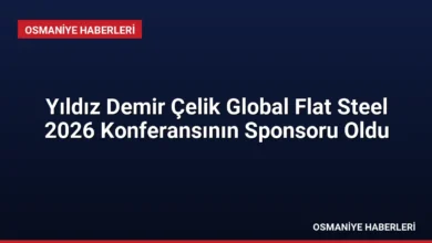 Yıldız Demir Çelik Global Flat Steel 2026 Konferansının Sponsoru Oldu